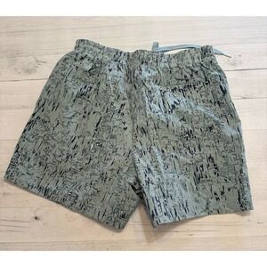 Outdoor Voices Green Flecked Anytime 5 Inch Nylon Lined Athletic Shorts Large